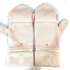 LOUIS VUITTON M70767 Two-tone Gon Morning Ram Monogram Mittens, Fingerless, 2-Wa