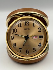 Vintage Smiths Travel Alarm Clock, [original box]