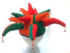 Velvet Jesters Hat With Bells