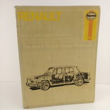 Haynes Renault 8 & 10 1962-1972 Owners Workshop Manual Hardcover Book