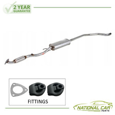 For Vauxhall/Opel - Corsa D 1.4 2009-2014 Centre Exhaust Silencer + Fittings