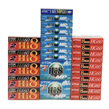 【Lot of 34】 TDK Hi8 video