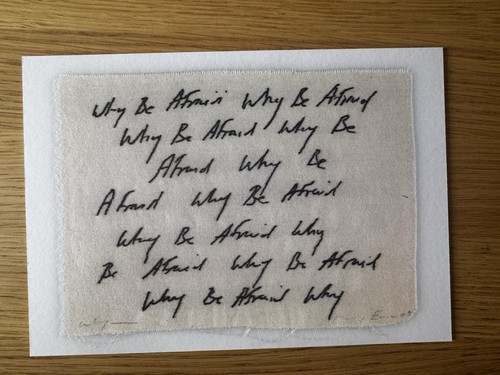 Tracey emin why shelf print - why,