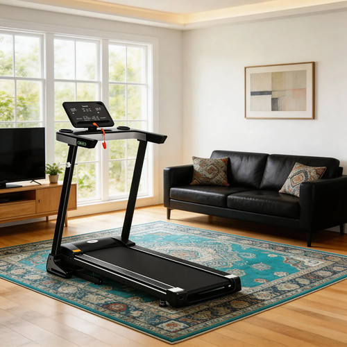 Motorised folding treadmill - motorised,
