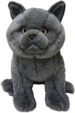 British blue cuddly cat Plush