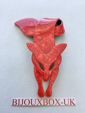 LEA STEIN FOX BROOCH. Best