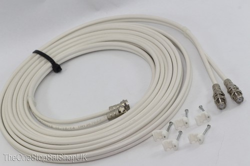 White twin satellite - white,