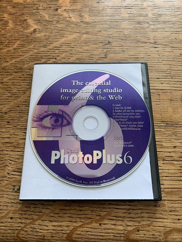 Serif photoplus pc cd - serif, 6
