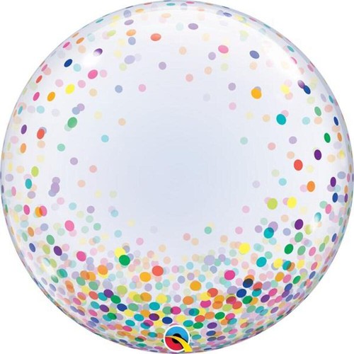 Rainbow confetti deco bubble - confetti,