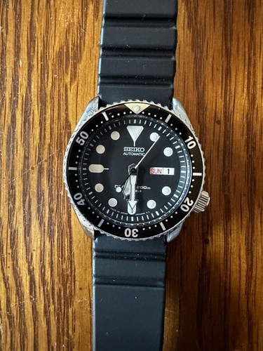 Seiko men black watch - men's,
