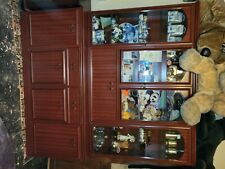 ROSEWOOD 4 DOOR COCKTAIL CABINET EXCELLENT CONDITION £150 ONO BUYER MUST COLLECT