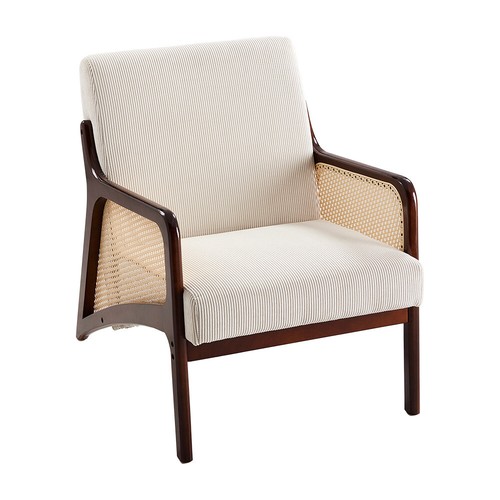 Wooden frame accent armchair - frame,
