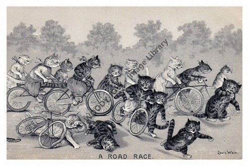 Rp13801 louis wain - cats,
