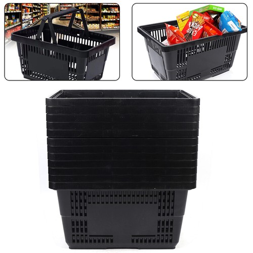 12x plastic shopping - 12x, basket