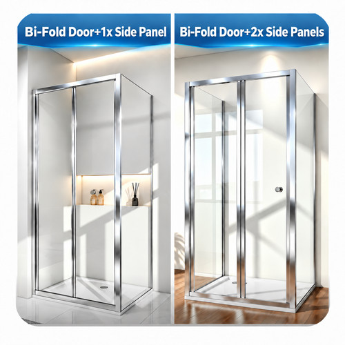 Pivot bifold shower door with - pivot,