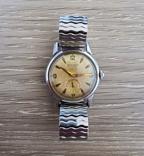 Bulova vintage men manual - bulova,