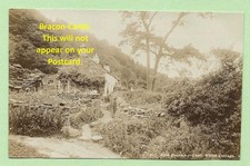 [E340] Caernarvonshire R/P Postcard Bettws-Y-Coed Welsh Cottage