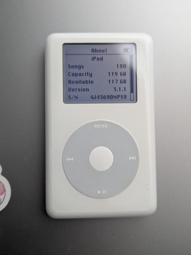 Ipod classic 4th gen - ipod,