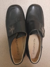 Boulevard Black EEE Wide Fit Shoes