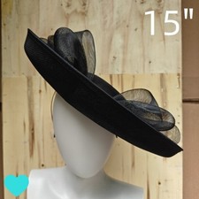 black fascinator wedding