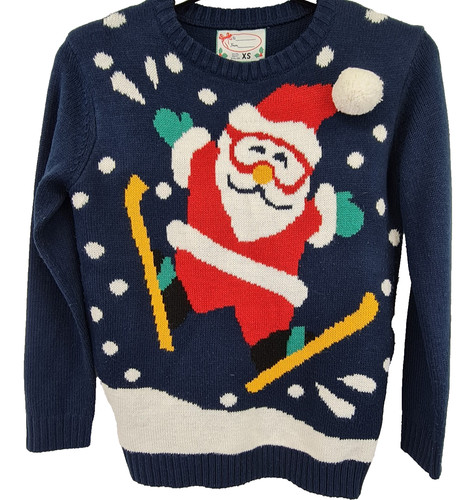 Xmas jumper patterned chest - jumper,