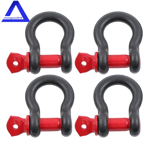 Pack d ring shackle - pack, 5/8"
