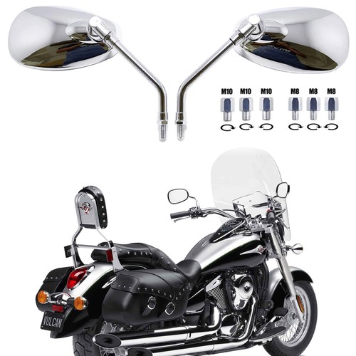 Pair chrome motorcycle - pair,