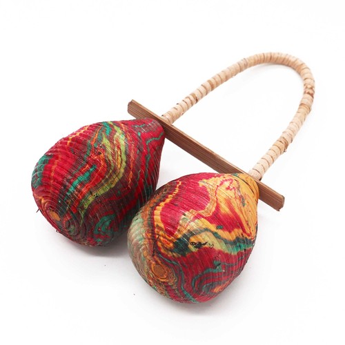 Maracas rattle double loop - maracas,