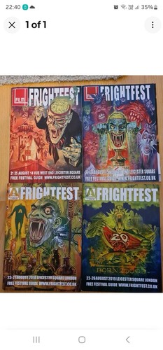 Frightfest programmes horror - frightfest,