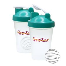 2x Smart Protein Shaker Bottle