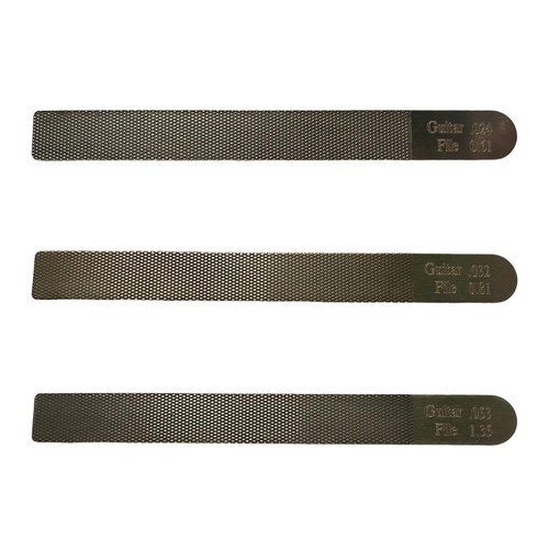 Premium guitar nut files - guitar,