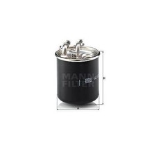 MANN-FILTER WK 820/2 X FUEL