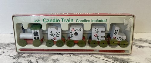 Wooden noel christmas candle - noel,