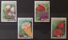 2001 Namibia Sea Anemone Set Of 4 SG878-881 MNH