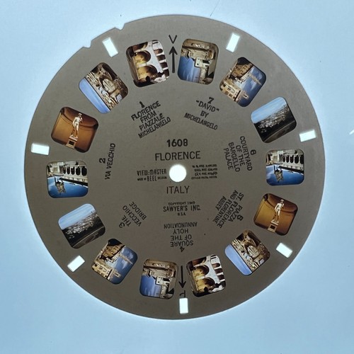 Vintage view master slide reel - vintage, view-master