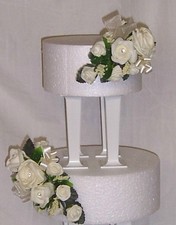 Tier cake topper artificial - 2,