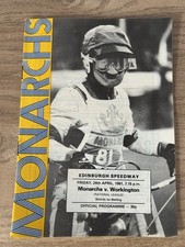 Edinburgh V Workington Speedway Programme 24/04/81