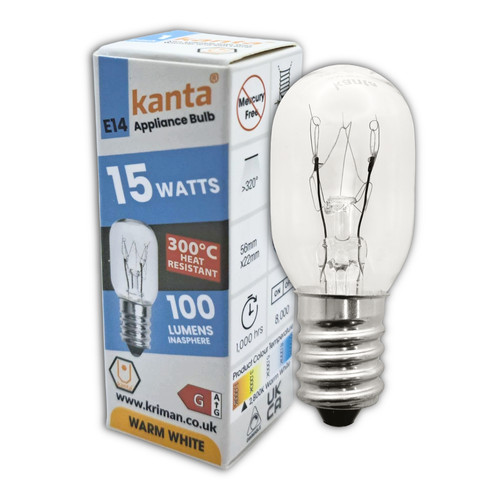Pygmy 15w 240v ses e14 - e14, clear
