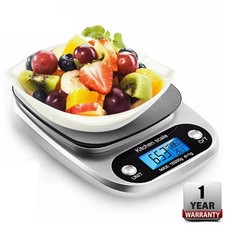 10KG Kitchen Scales Digital Electronic LCD Cooking Baking Food Weighing Scale UK