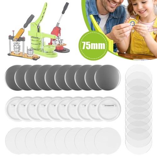 Button maker supplies - button,