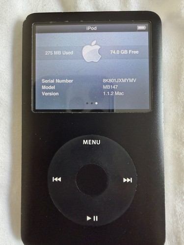 Apple ipod classic 6th - ipod,