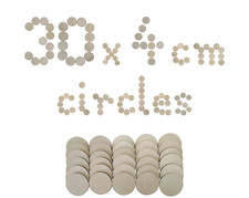 Wooden circle disc blanks - wooden,
