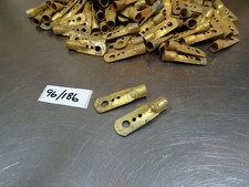 2 BRASS CHATER LEA HT LEAD SPARK PLUG TERMINAL CAP.VINCENT HRD RAPIDE BSA NORTON