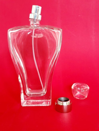Empty glass fragrance perfume - empty,