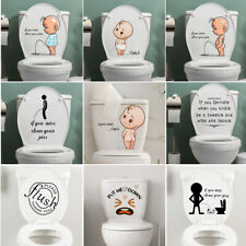 Toilet Funny Sticker Bathroom