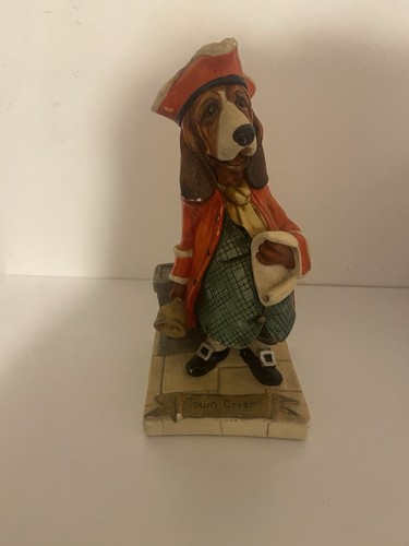 Town crier dog - town,