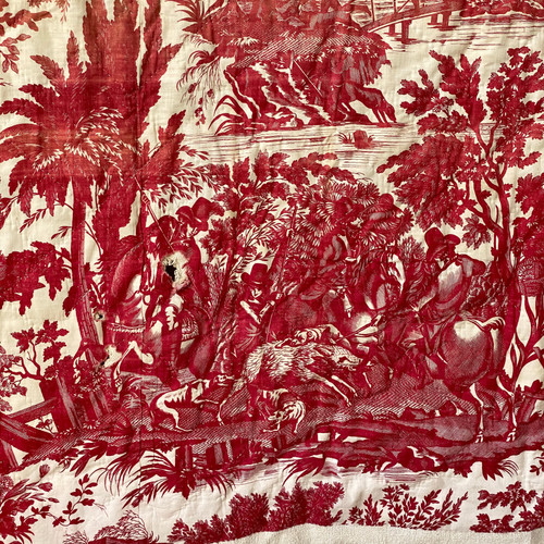 Antique toile rouen - de,