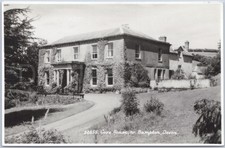 RPPC Vintage Postcard Cove House Bampton Devon England