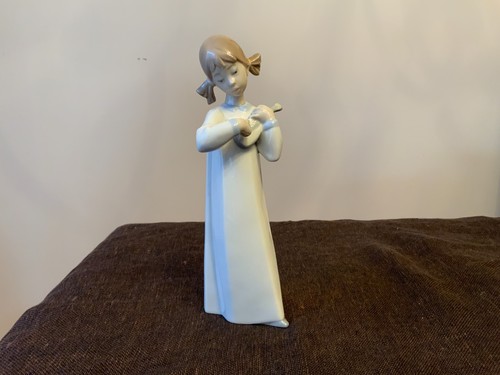Lladro girl with - lladro,