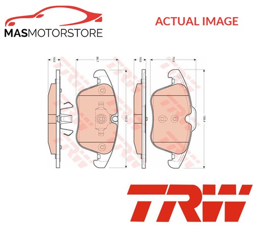 Brake pads set braking pad - brake,